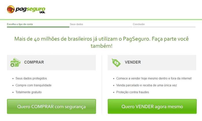 PagSeguro Login PagSeguro Login