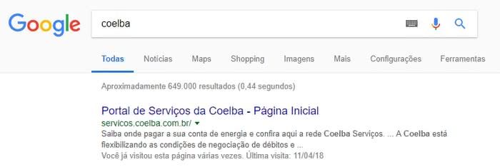 COELBA 2 VIA COELBA 2 VIA