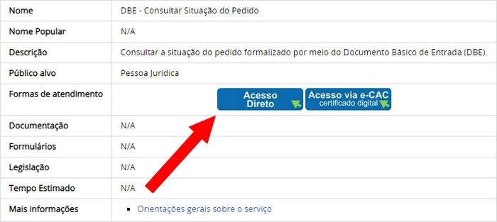 Consulta DBE Consulta DBE