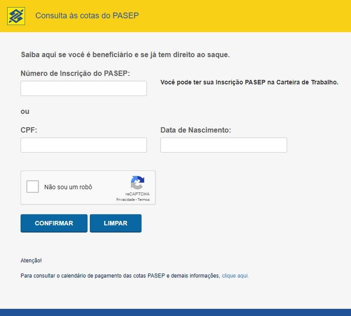 Consulta PASEP Consulta PASEP