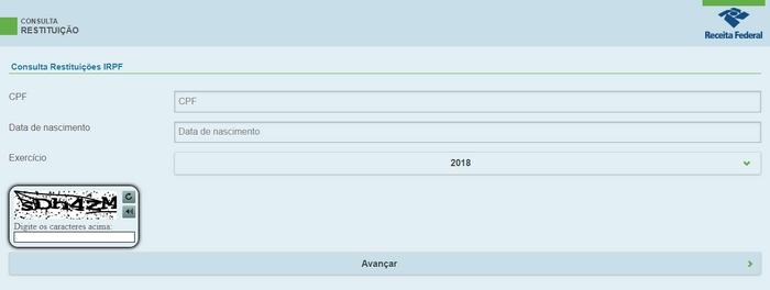 Restituição 2020 Consulta Restituição 2020 Consulta