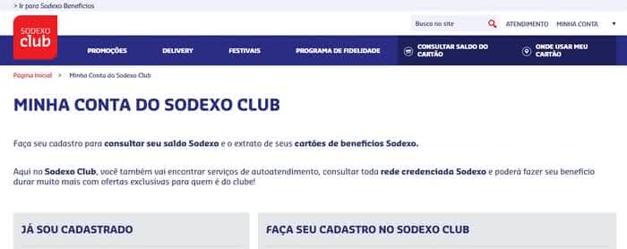 Como consultar saldo pela internet Sodexo Saldo