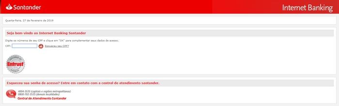 Fatura Santander Fatura Santander