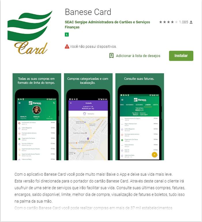 Banese Card Fatura Banese Card Fatura