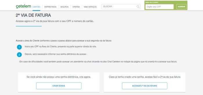 Cetelem Fatura Cetelem Fatura