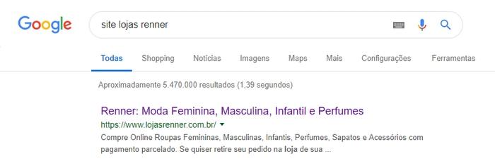 Fatura Renner Fatura Renner