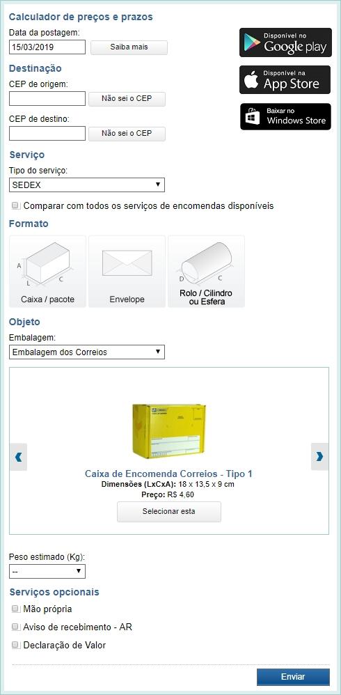 Sedex Rastreamento Sedex Rastreamento