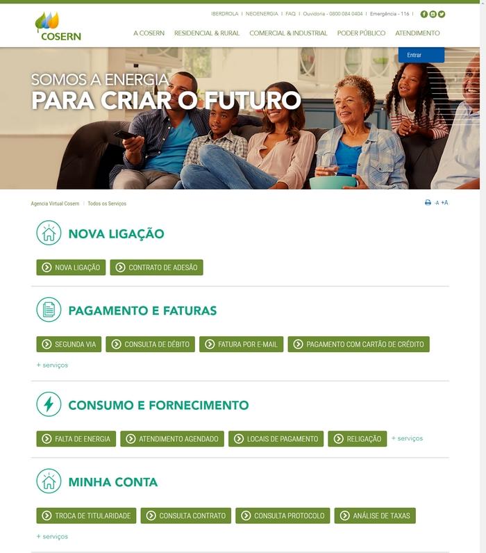 Cosern 2ª Via Cosern Serviços