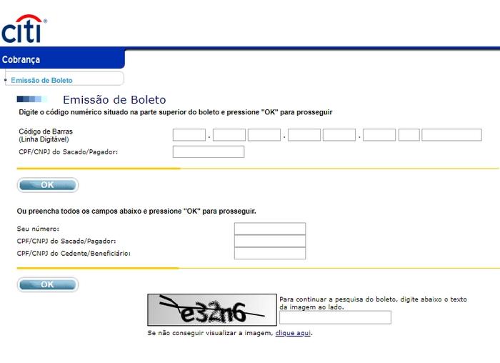 Atualizar Boleto Citibank Atualizar Boleto Citibank