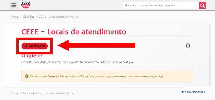 CEEE 2ª Via Locais de Atendimento CEEE