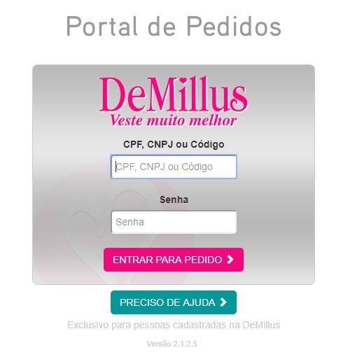 Demillus Pedido Demillus Pedido