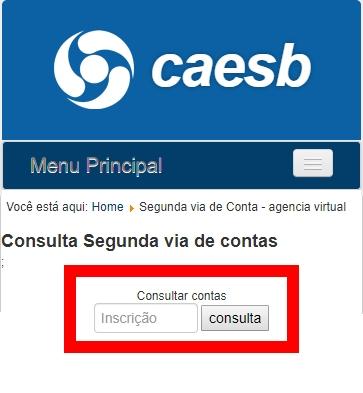 Caesb 2ª Via Caesb 2ª Via