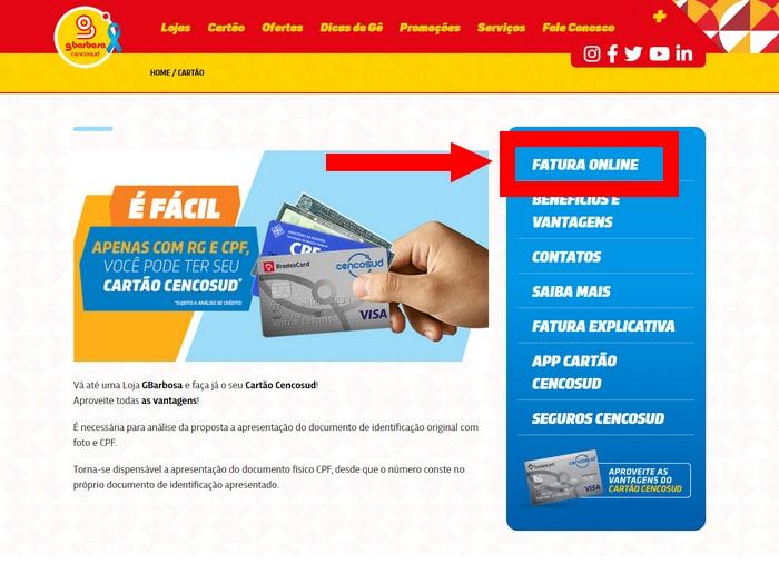 Fatura Gbarbosa Fatura Gbarbosa