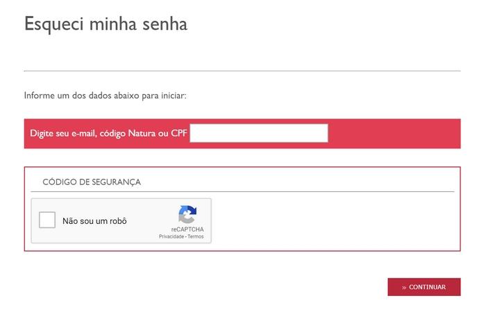 Natura login
