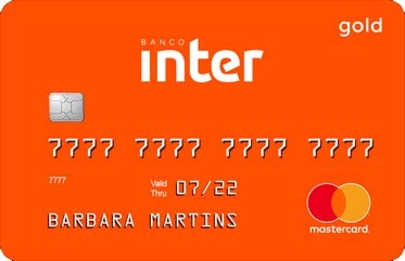 Cartão Inter Gold Mastercard Internacional