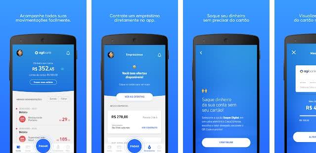Serviços disponíveis no aplicativo Serviços disponíveis no aplicativo