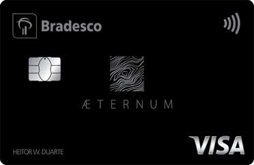 Cartão Bradesco Aeternum Visa Infinte Internacional