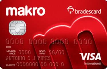 Cartão de Crédito Makro Bradescard Nacional