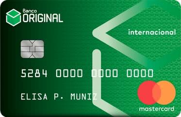Cartão de Crédito Banco Original Mastercard