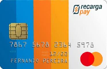 Cartão RecargaPay Mastercard Internacional