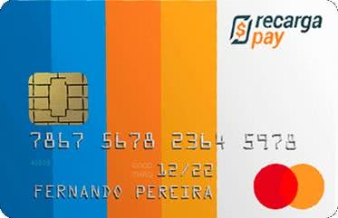 Cartão RecargaPay Mastercard Internacional Cartão RecargaPay Mastercard Internacional