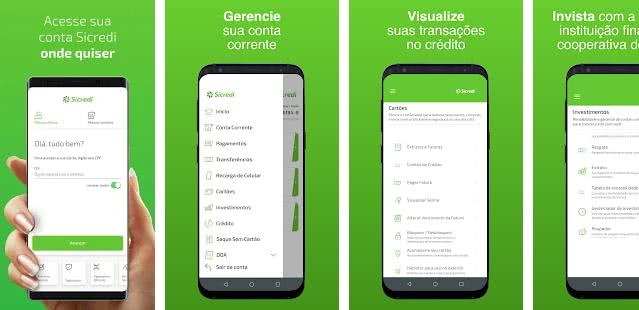 Serviços disponíveis no aplicativo Sicredi Serviços disponíveis no aplicativo Sicredi