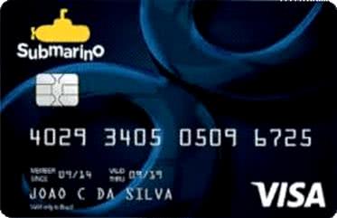 Cartão Submarino Visa Nacional
