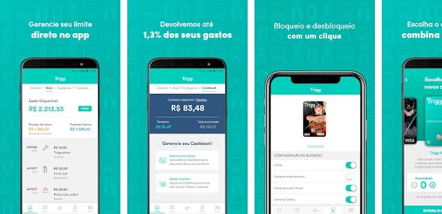 Cartão Trigg Visa Internacional Cartão Trigg Visa Internacional