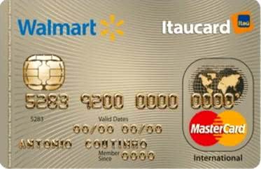Cartão de Crédito Walmart Itaucard 2.0 Mastercard Internacional