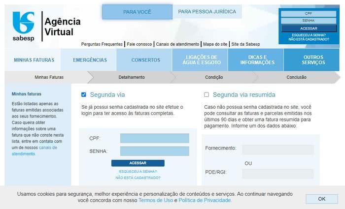 Sabesp 2 via Sabesp 2 via