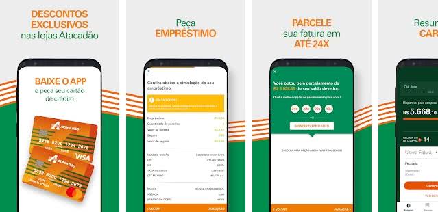Serviços disponíveis no aplicativo Atacadão Serviços disponíveis no aplicativo Atacadão