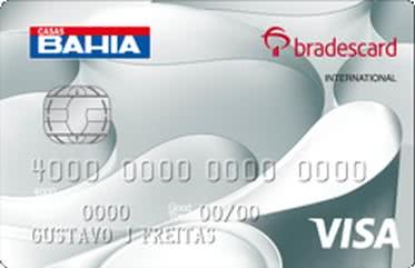 Cartão Casas Bahia Visa Internacional