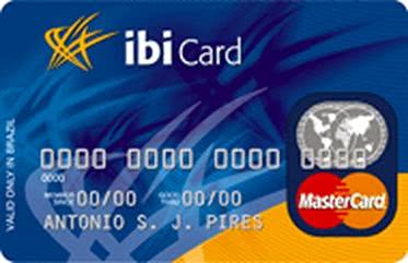 Cartão Ibicard Mastercard Nacional