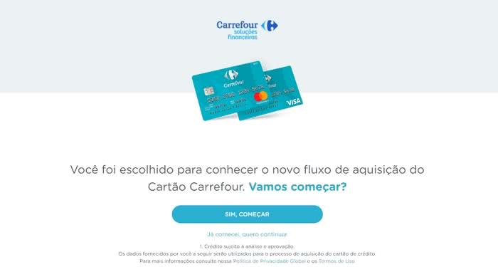 Solicitar Cartão Carrefour Gold