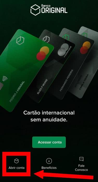 Solicitar Cartão Original Solicitar Cartão Original