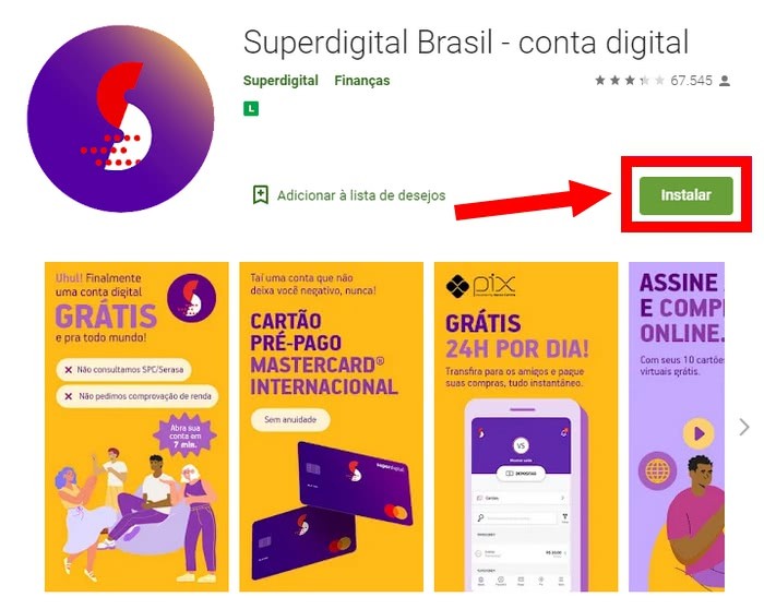 Solicitar Cartão Superdigital Solicitar Cartão Superdigital