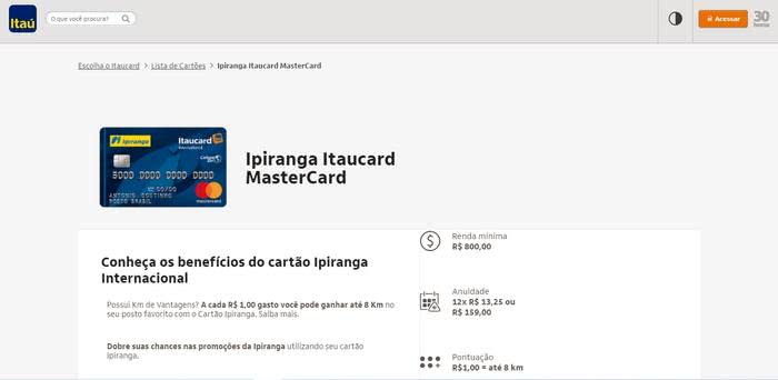 Solicitar Cartão Ipiranga Solicitar Cartão Ipiranga
