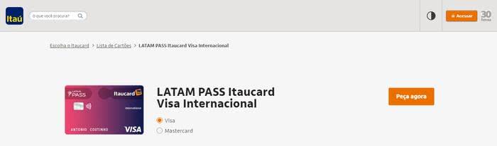 Solicitar Cartão Latam Pass Solicitar Cartão Latam Pass