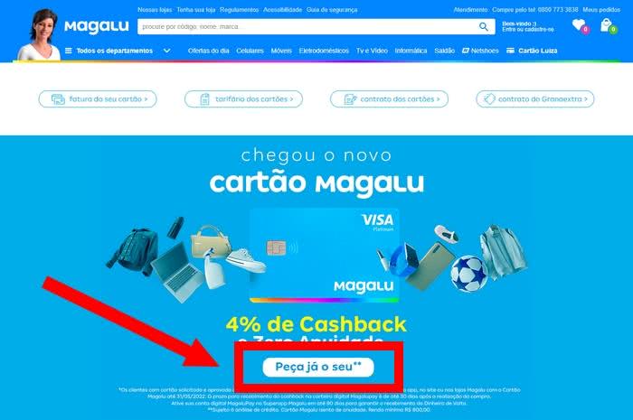 Solicitar Cartão Magazine Luiza Solicitar Cartão Magazine Luiza