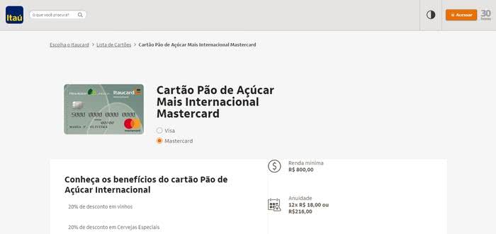 Solicitar Cartão Pão de Açúcar Mais Solicitar Cartão Pão de Açúcar Mais