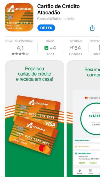 Como baixar o aplicativo Atacadão Cartão Como baixar o aplicativo Atacadão Cartão