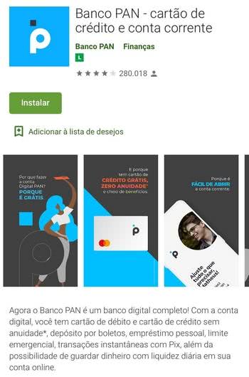 Como baixar o aplicativo Banco PAN Como baixar o aplicativo Banco PAN