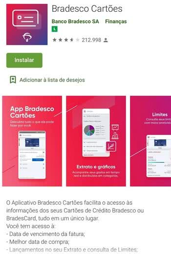 Como baixar o aplicativo Bradesco Cartões Como baixar o aplicativo Bradesco Cartões