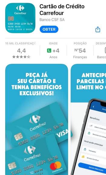 Como baixar o aplicativo Cartão de Crédito Carrefour Como baixar o aplicativo Cartão de Crédito Carrefour