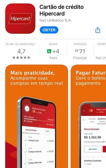 Como baixar o aplicativo Hipercard Como baixar o aplicativo Hipercard