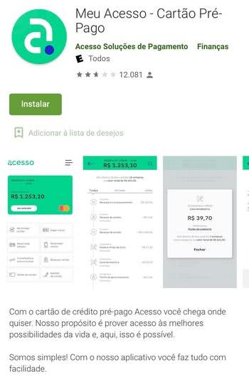 Como baixar o aplicativo Meu Acesso Como baixar o aplicativo Meu Acesso