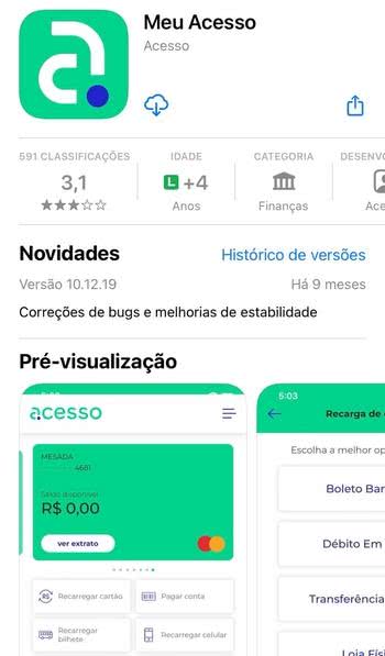 Como baixar o aplicativo Meu Acesso Como baixar o aplicativo Meu Acesso