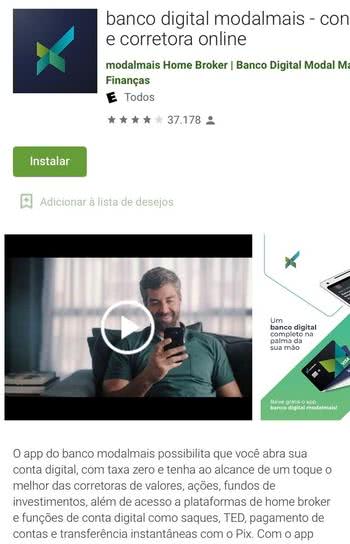 Como baixar o aplicativo Modalmais Como baixar o aplicativo Modalmais