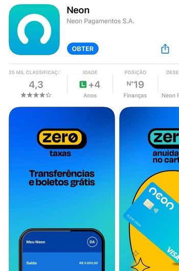 Como baixar o aplicativo Neon Como baixar o aplicativo Neon