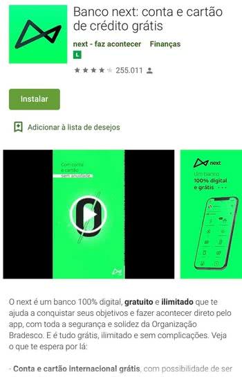 Como baixar o aplicativo Next Como baixar o aplicativo Next
